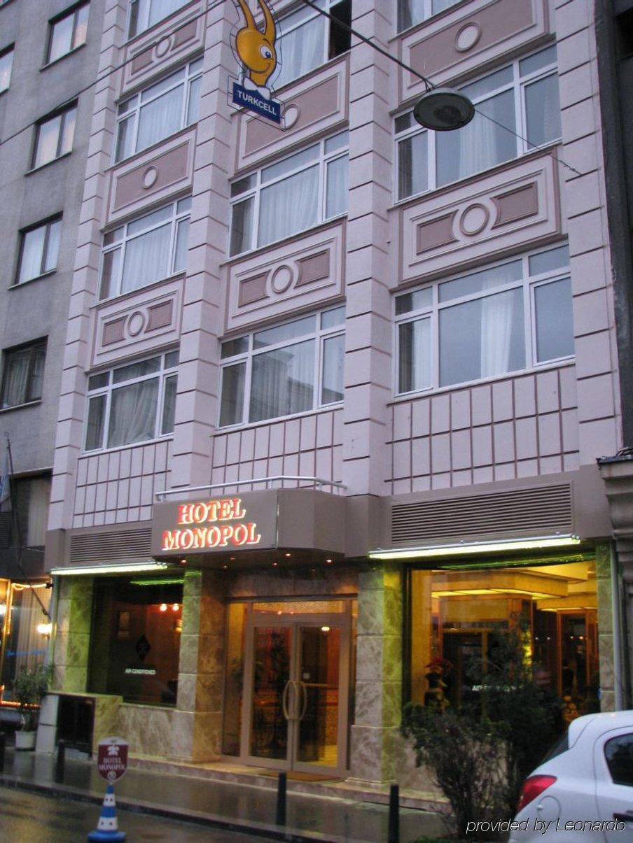 Hotel Monopol Istanbul Exterior photo